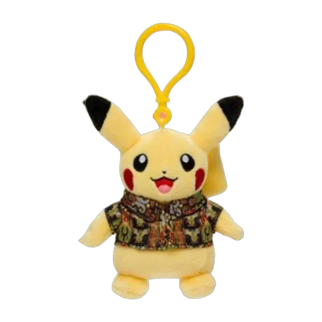 Pokémon 2024 Indonesia Pikachu's Indonesia Journey #2 Xatu Batik Mascot Keychain
