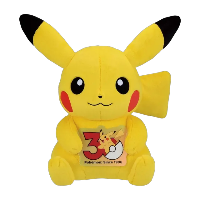 Banpresto 2026 Ichiban Kuji Pokémon 30th ANNIVERSARY vol.1 Male Pikachu Large Plush