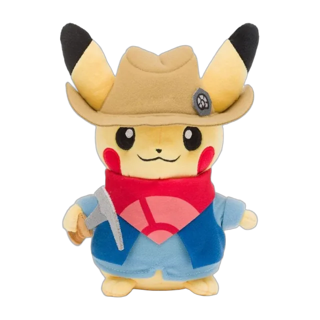 Pokémon 2021 Pokémon Fossil Museum Paleontologist Pikachu Plush