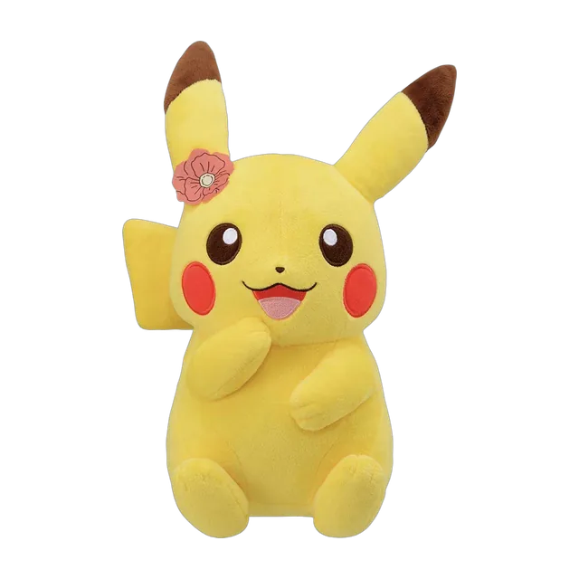 Banpresto 2024 Blooming Days Pikachu With Ear Flower Large Plush