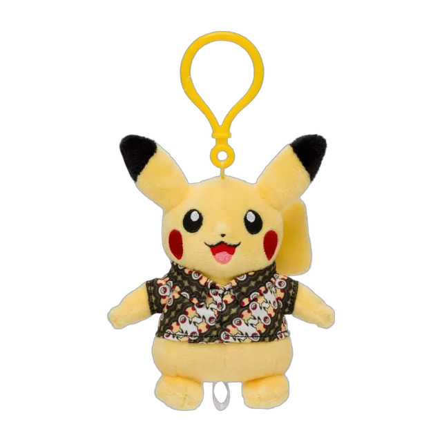Pokémon 2024 Indonesia Pikachu's Indonesia Journey #1 Pikachu Berkemeja Batik Mascot Keychain