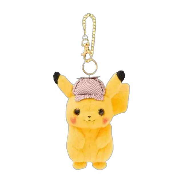 Pokémon Center 2019 Pokémon Detective Pikachu Detective Pikachu Mascot Keychain