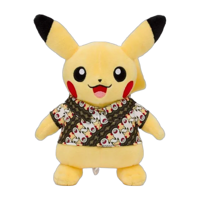 Pokémon 2024 Indonesia Pikachu's Indonesia Journey #1 Pikachu Berkemeja Batik Plush
